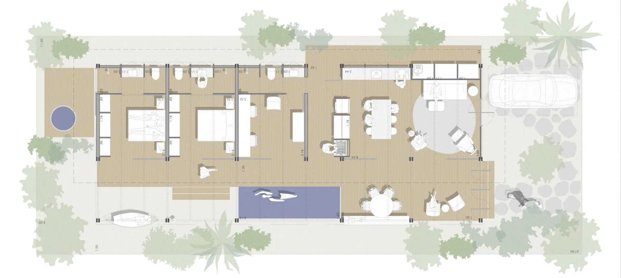 Planta Casa Tipo 1