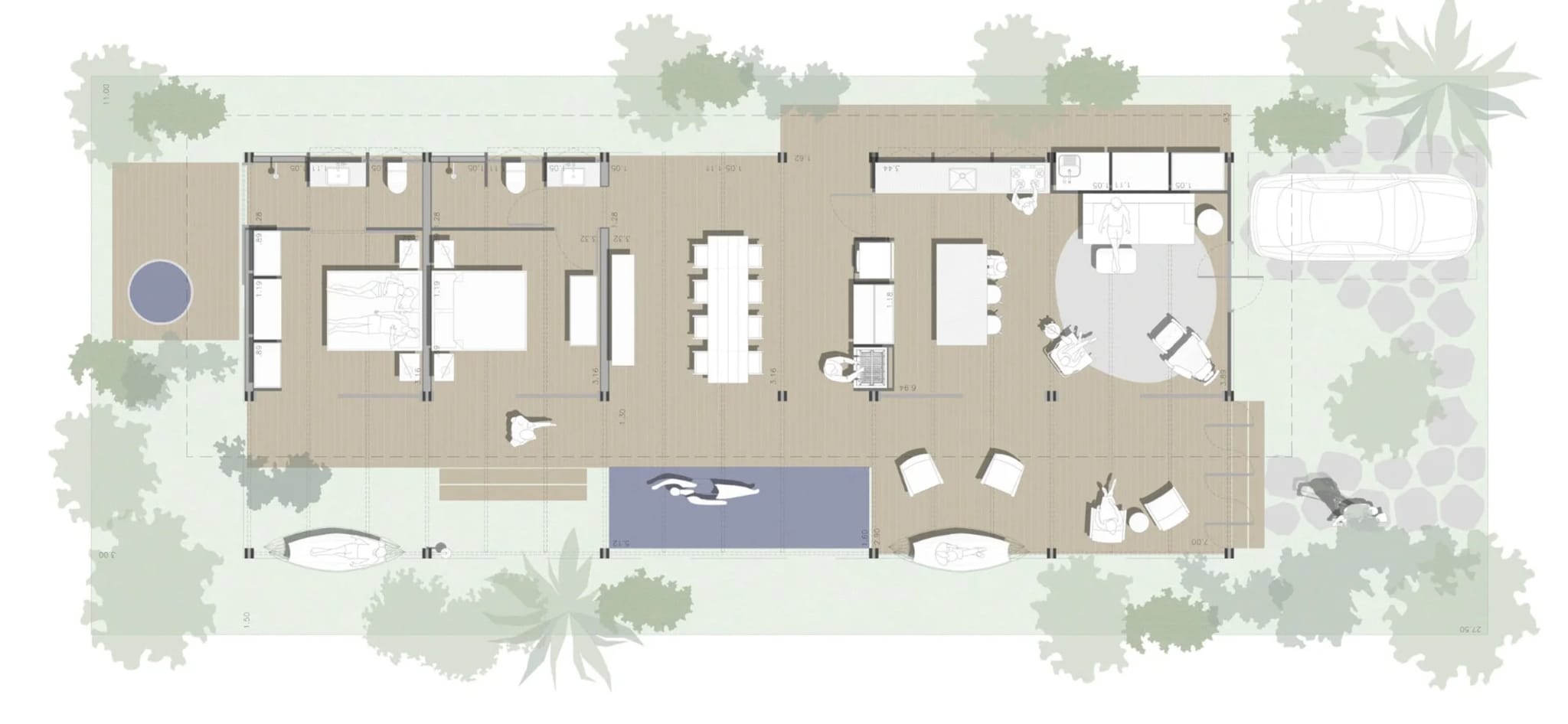 Planta Casa Tipo 2